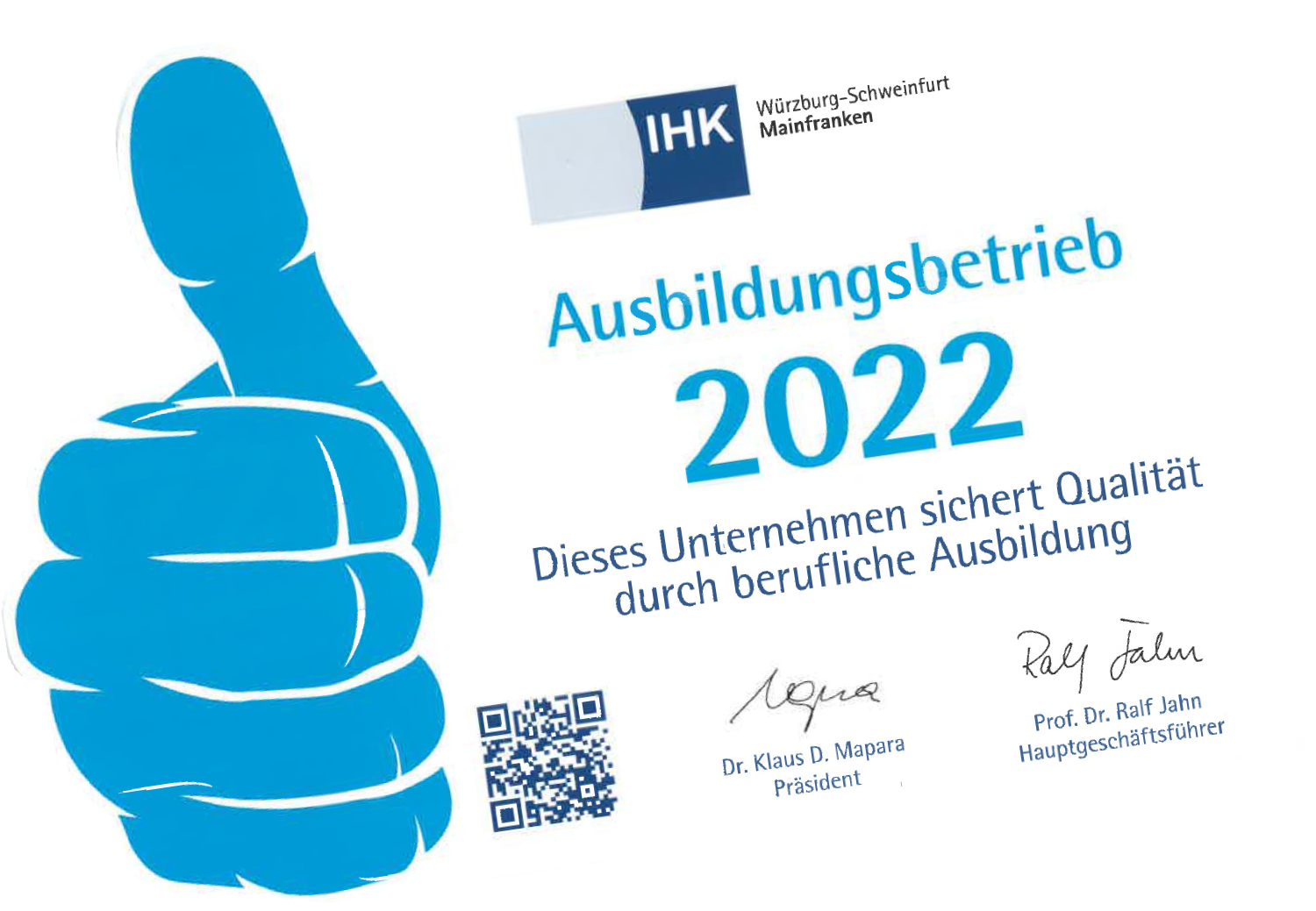 Ausbildungsbetrieb 2022